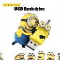 Stick Memorie Flash Drive USB 2.0 model Minion Despicable Me Minions Dave Kevin Stuart Phil Tim Mark Lance 