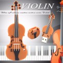 Stick Memorie Flash Drive USB 2.0 model Red Violin - Instrument Muzical Vioara