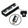 Stick Memorie Flash Drive USB 2.0 in forma de Pian Orga model Piano Keyboard Musical Instrument