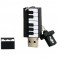 Stick Memorie Flash Drive USB 2.0 in forma de Pian Orga model Piano Keyboard Musical Instrument