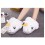 Papuci de Casa din Plus cu model Unicorn Alb White Unicorn Slippers