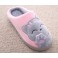 Papuci de Casa cu model Pisica Cat Winter Slippers Welcome Home