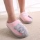 Papuci de Casa cu model Pisica Cat Winter Slippers Welcome Home