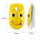 Mouse Optic Wireless Silentios model Emoticon Cute Emonji Face Happy Yellow Funny Gift