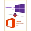 Promotie Pachet Licente Microsoft Windows 10 Pro si Office 2019 Pro Plus Retail