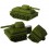 Stick Memorie USB 3.0 in forma de tanc model Green Tank Military Army Flash Drive 