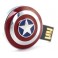 Stick Memorie Flash USB 2.0 model Captain America Shield