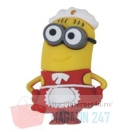 Stick Memorie Flash Drive USB 2.0 model Miniona Minions Stick Memorie Flash Drive USB 2.0 model Miniona Minions