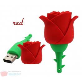 Stick Memorie Flash Drive USB 2.0 model Trandafir Stick Memorie Flash Drive USB 2.0 model Trandafir